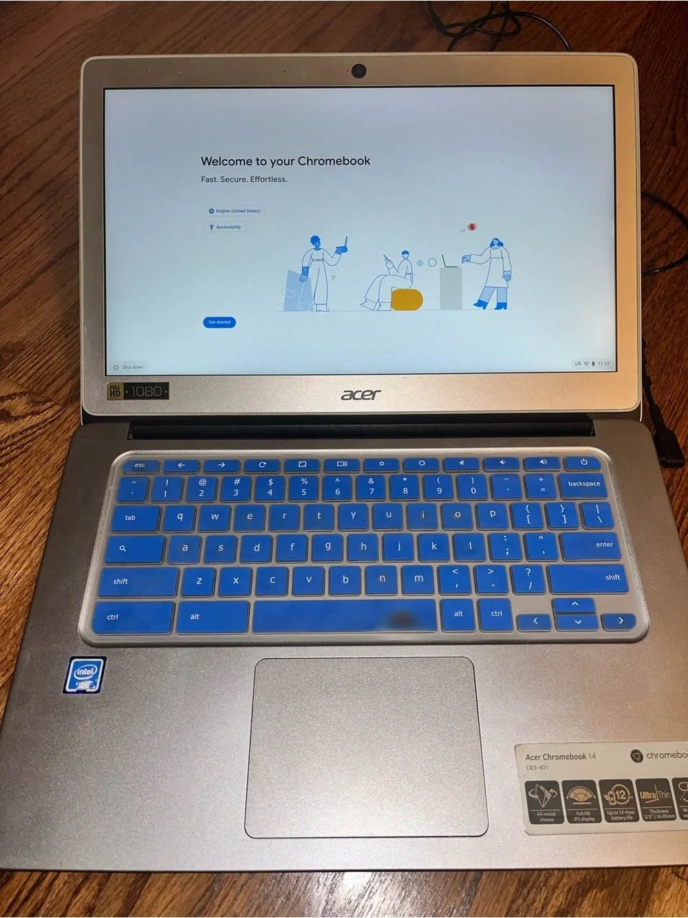 Acer sleek chromebook